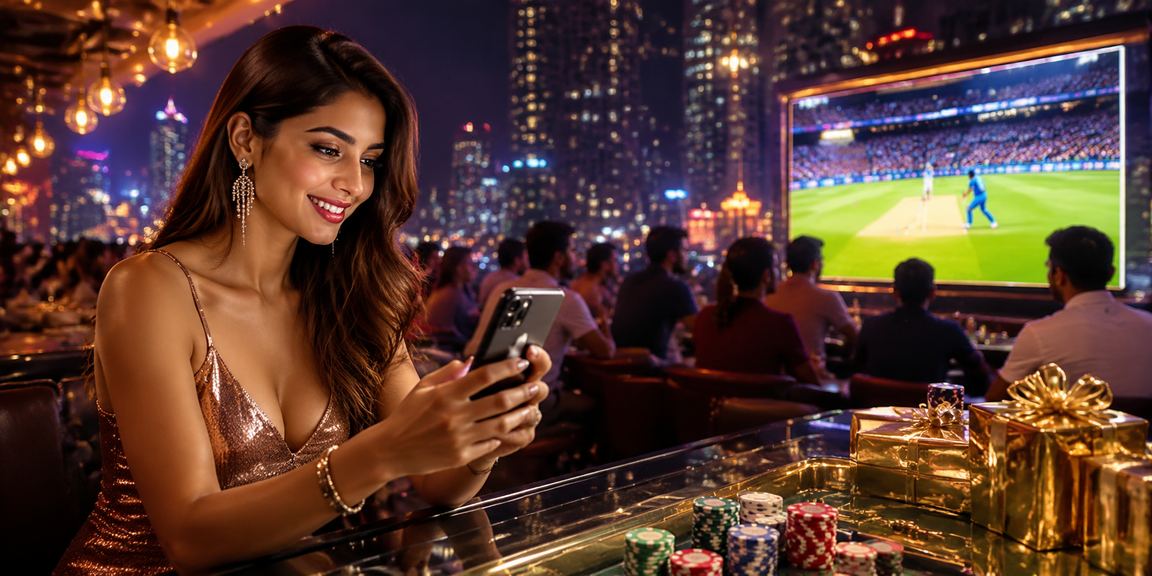 Exciting cricket betting night market in India with vibrant atmosphere